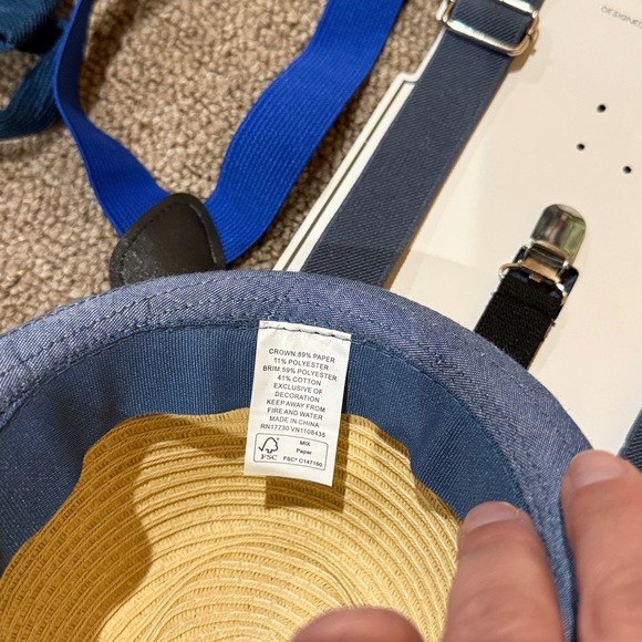 Hats, Bow Ties and Suspenders Set - Picture 3 of 7